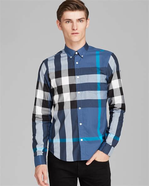 burberry brit button down shirt